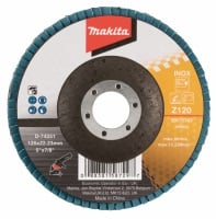 MAKITA kotouč lamelový 125x22.23mm K120 Zirkon