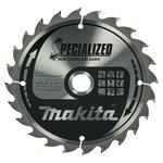 MAKITA pílový kotúč SPECIALIZED 165x1,5x20mm 24Z pre akumulátorové píly = starý B-