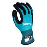 MAKITA rukavice pracovní pletené basic, nitril, velikost L/9