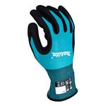 MAKITA rukavice pracovní pletené basic, nitril, velikost M/8