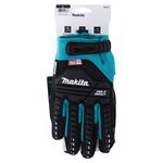 MAKITA rukavice pracovní s ochranou proti nárazu, velikost L/9
