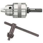 MAKITA skľučovadlo 1,5 - 13 mm s ozubeným krúžkom kompletné, s adaptérom na upínanie