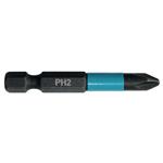 MAKITA torzní bit 1/4" IMPACT BLACK PH2, 50mm 2 ks