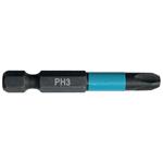 MAKITA torzní bit 1/4" IMPACT BLACK PH3, 50mm 2 ks