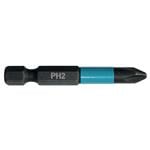 MAKITA torzný bit 1/4" IMPACT BLACK PH2, 50 mm 2 ks