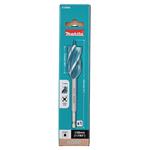 MAKITA vrták do dřeva čtyřbřitý šestihran 1/4" 28x165mm