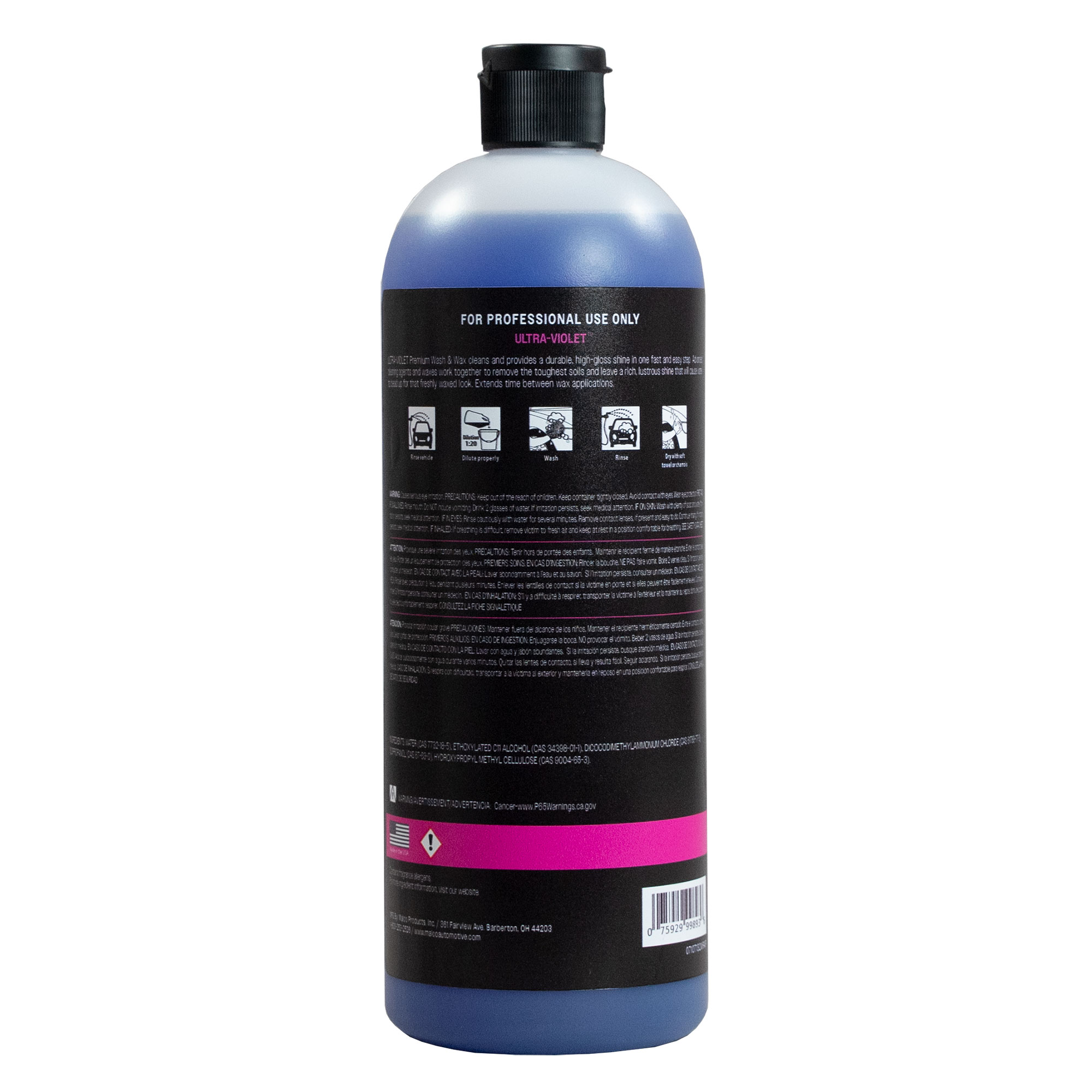 Malco Ultra-violet Wash 946ml