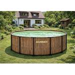 MARIMEX Bazén Florida 4,57x1,32 m se skimmerem - motiv TEAK