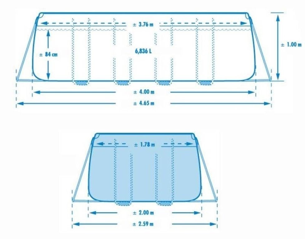 Marimex Bazén Florida Premium 2,00x4,00x1,00 m kompletný + KF M1 (10340179)