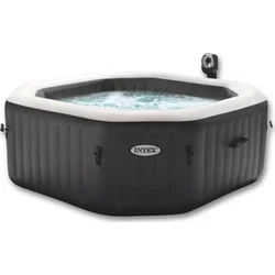 MARIMEX Bazén vířivý nafukovací Pure Spa - Bubble HWS čtverec,antracit