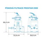 MARIMEX Piesková filtrácia ProStar 2000