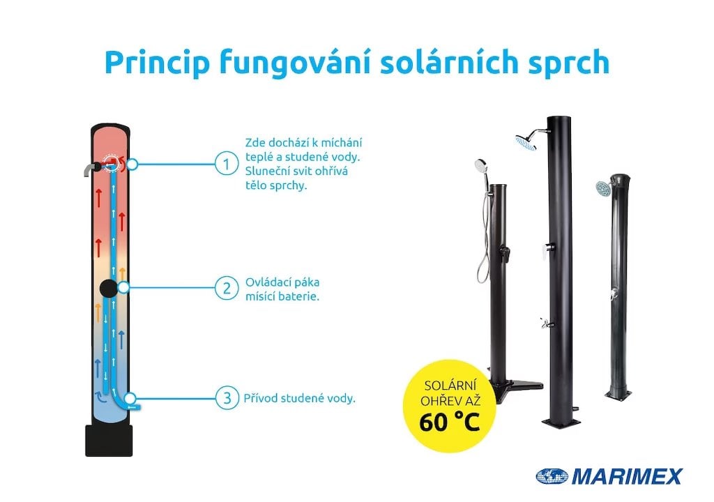 Marimex Solární sprcha UNO 35 l (10992145)