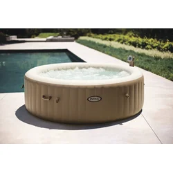 MARIMEX Whirlpool nafukovací bazén Pure Spa - Bubble - béžová (11400217)