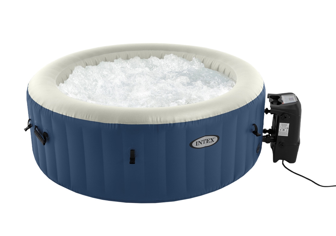 Marimex Whirlpool nafukovacie kúpele Pure Spa - Bubble HWS, modrá (11400275)