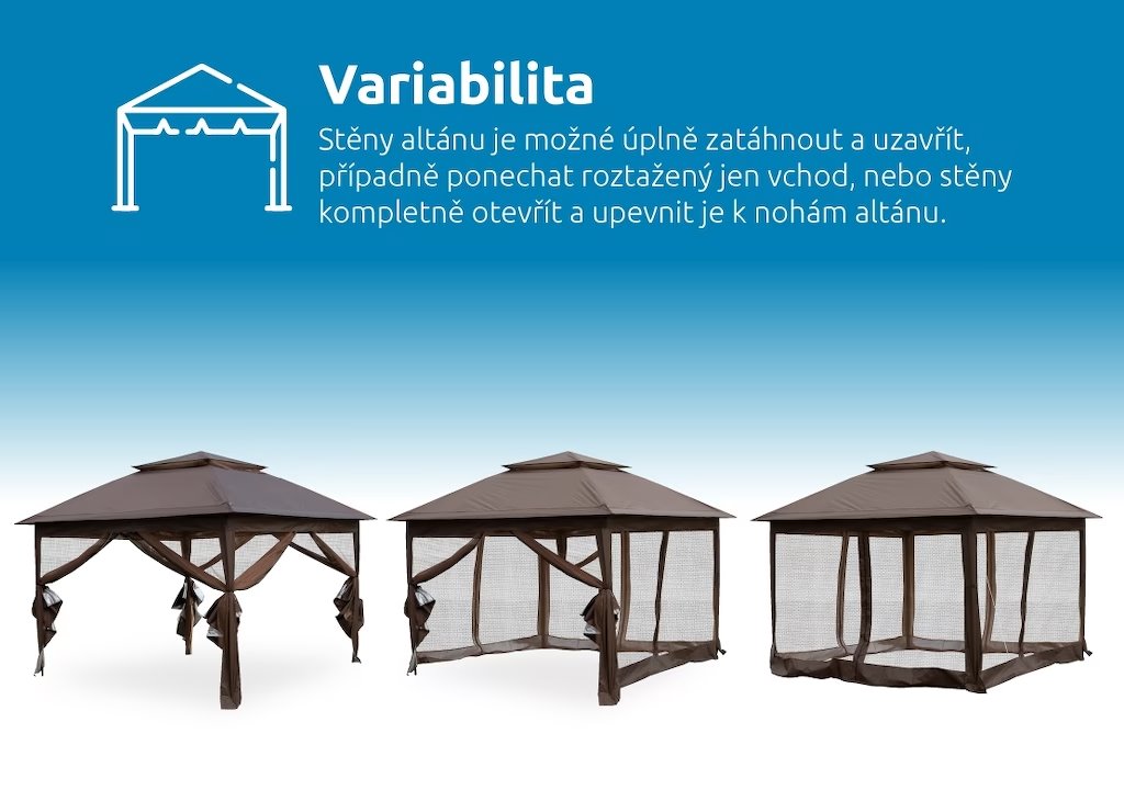Marimex Zahradní altán Vista béžový (10970574)
