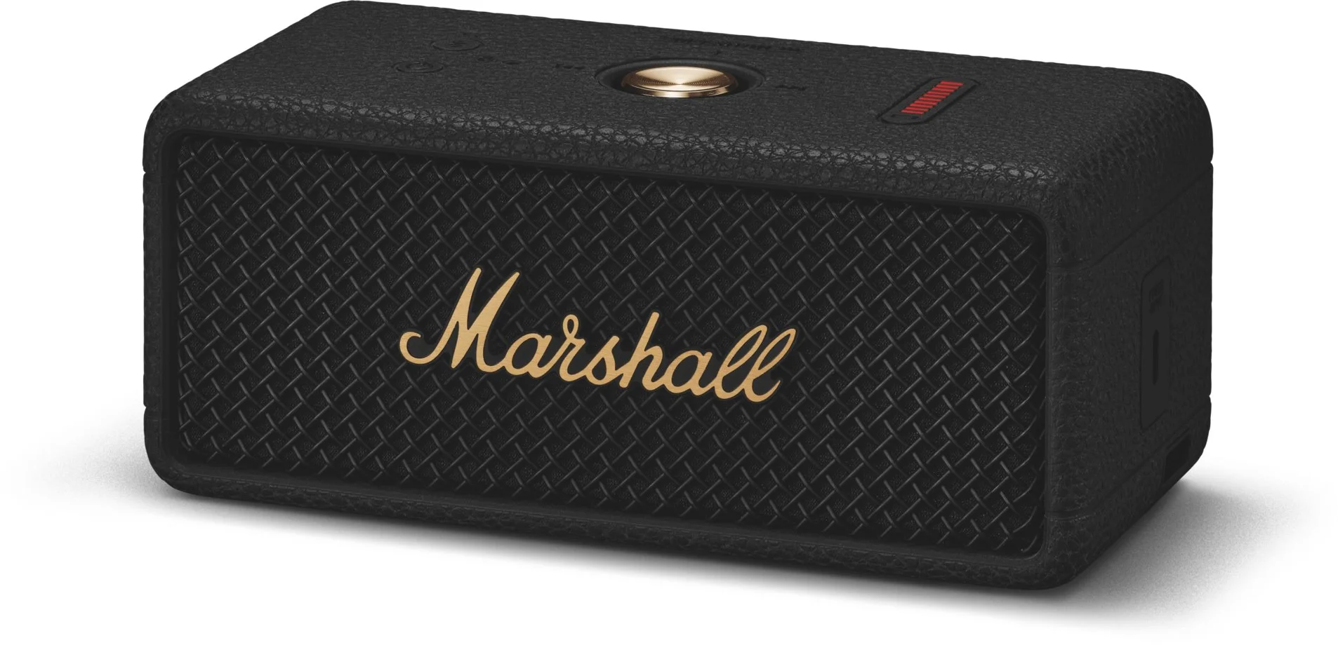 Marshall Emberton III Black & Brass, čierna
