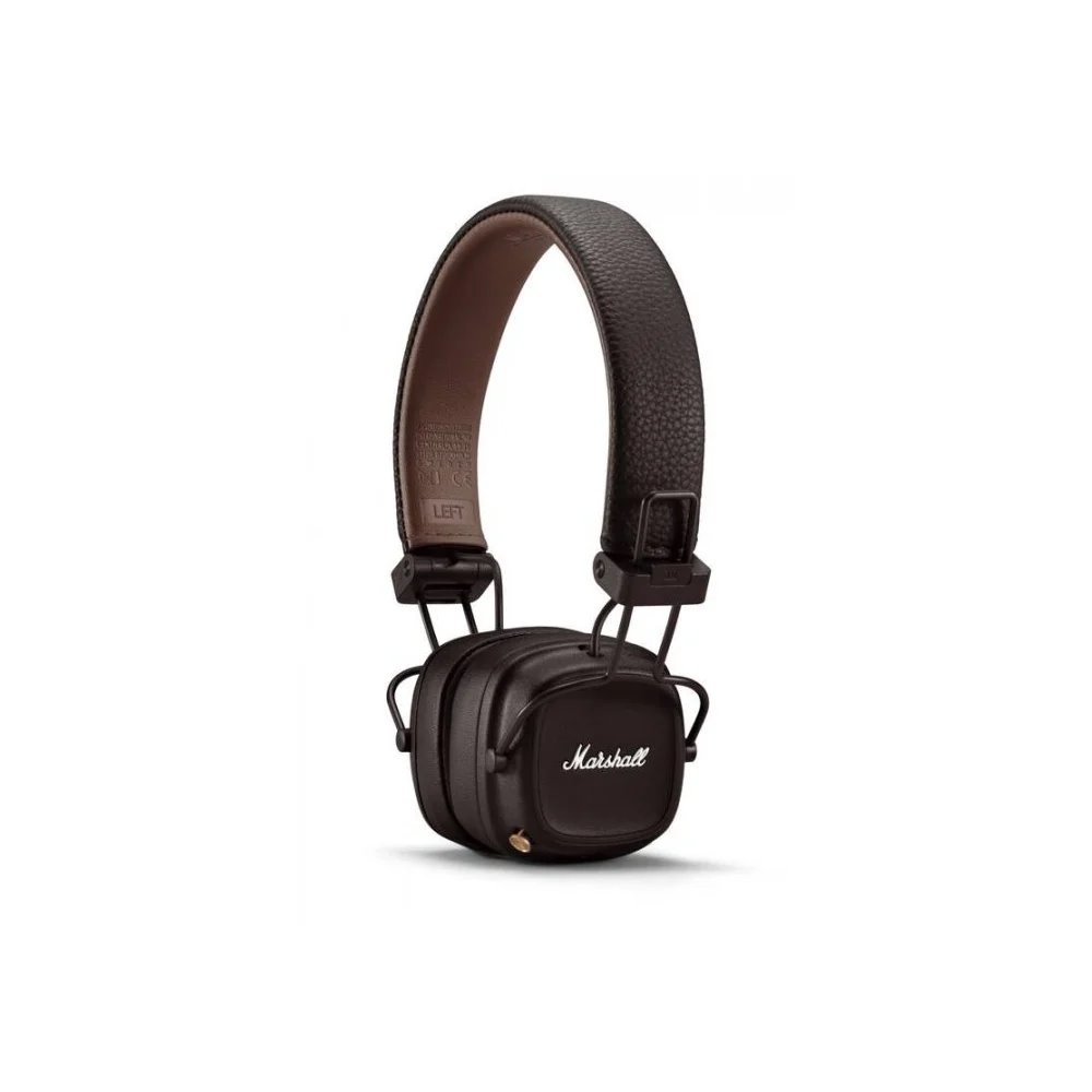 Marshall Major IV Bluetooth, slúchadlá cez uši, hnedé