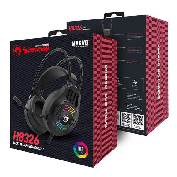 Marvo H8326, černý