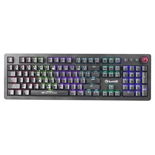 Marvo KG917 US Mechanická herní klávesnice, PUBG klávesy