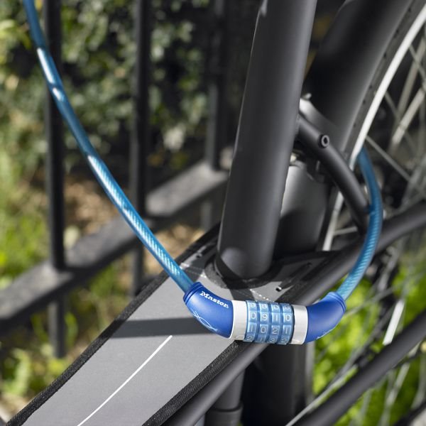 Master Lock Oceľové kombinačný lanko na bicykel 8231EURDPRO - 1,2m