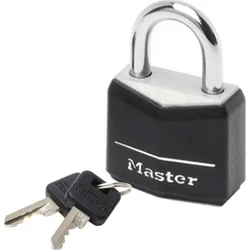 Master Lock Visiaci zámok z pevného hliníka 9140EURDBLK - 40mm