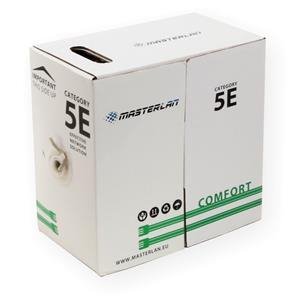 Masterlan Comfort UTP kábel drôt Cat5e, PVC, 24AWG, 305m UTP5E24-MSC