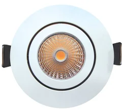 McLED podhledové svítidlo 9W - směrovatelné, (ekvivalent 65W halogen), 230V, IP20, 4000K - neutrální bílá