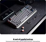 Mechanická klávesnica Thock V2 TKL / drôtová / americké rozloženie