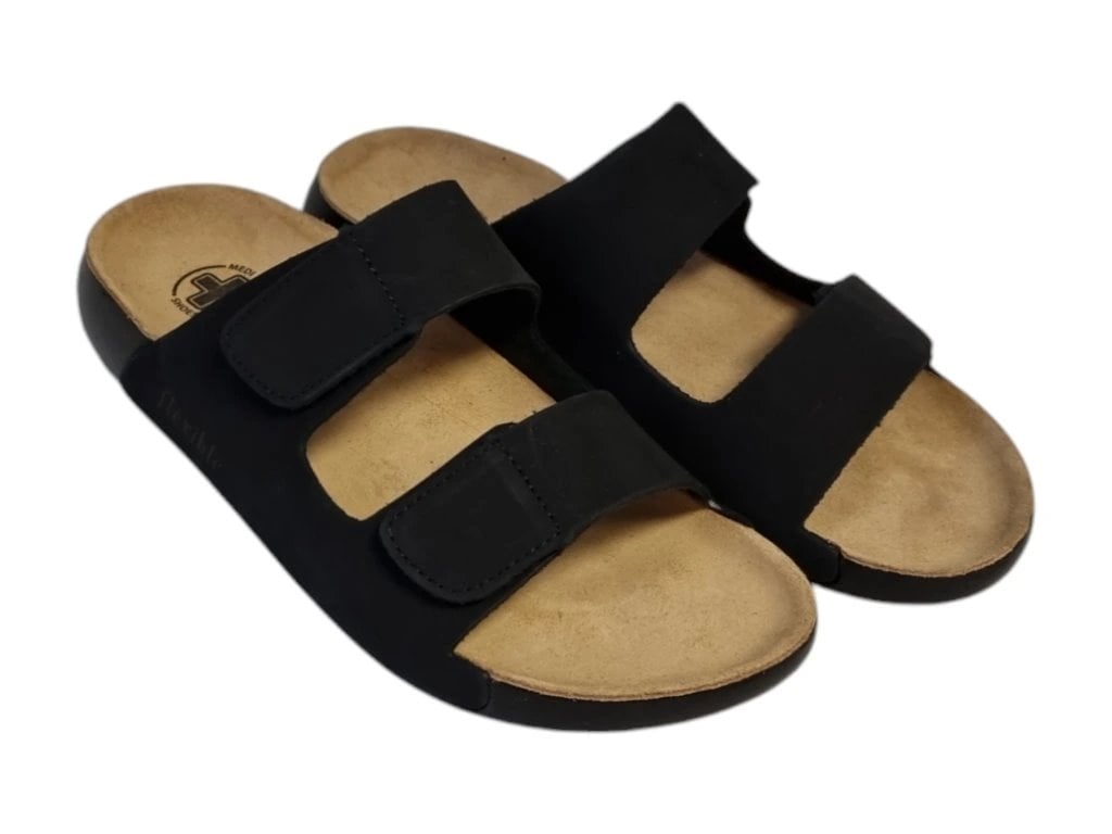 Medi Line 1640-25, černé, vel. 40