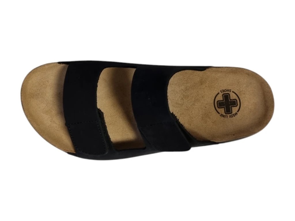 Medi Line 1640-25, černé, vel. 41