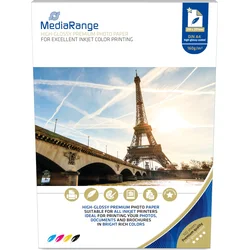 MediaRange A4 100 listov 160g lesklý atrament MRINK105