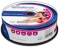 MediaRange Audio CD-R 700MB 12x, SPINDL (25pack) MR223