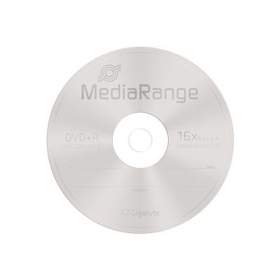 MediaRange DVD+R 4,7GB 16x, spindl (25pack)