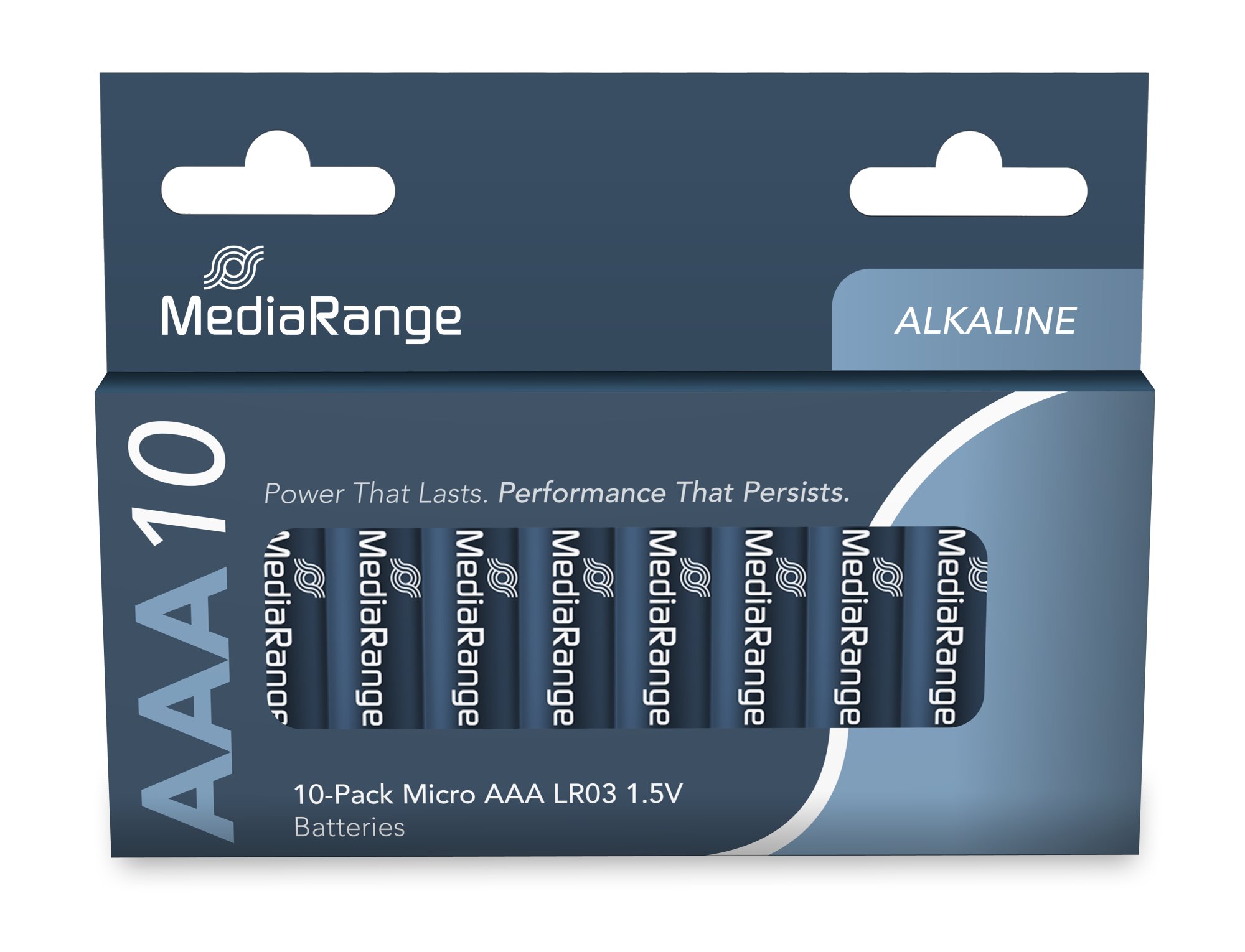 MediaRange Premium Alkalické baterie LR03 (AAA, mikrotužka) 1,5V blister 10ks/balení