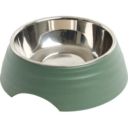 Melamínová miska Buster Frosted Ripple Bowl 350 ml zelená