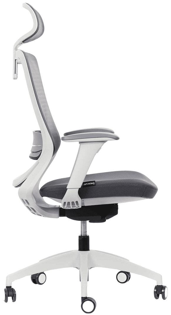 Mercury Swift, šedý plast, tmavě šedá látka