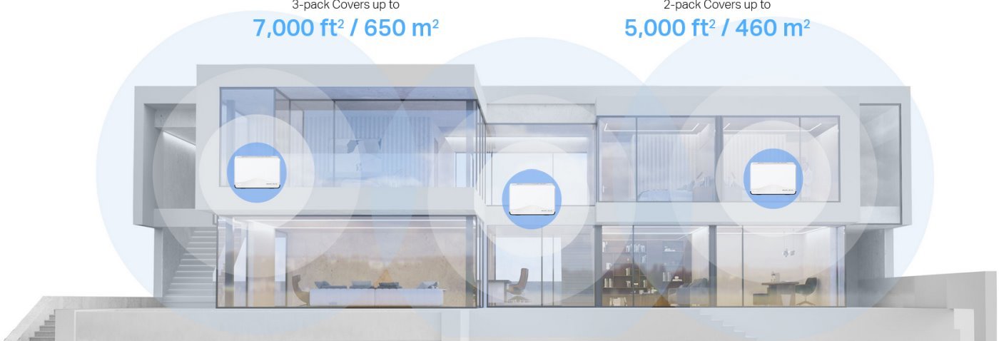 MERCUSYS Halo H27BE, systém Halo Mesh Wi-Fi 7, 2 balenia