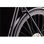 Mestský/šotolinový bicykel MMR METRO - Black N Silver - veľkosť L