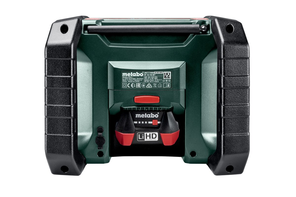 Metabo R 12-18 BT Akumulátorové stavebné rádio