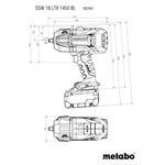 Metabo SSW 18 LTX 550 BL (602404850)