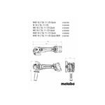 Metabo W 18 LT BL 11-125 (613052840)