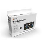 Meteostanica Solight, extra veľký farebný LCD displej, teplota, vlhkosť, tlak, RCC, nabíjanie cez USB, biela