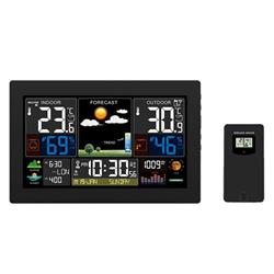 Meteostanica Solight TE81XL, farebný LCD displej, čierna