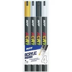 MFP Akrylový popisovač 4mm set 4ks