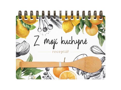 MFP Kniha na recepty s vařečkou 1, 220x158mm, 80 listů