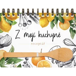 MFP Kniha na recepty s vařečkou 1, 220x158mm, 80 listů