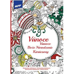 MFP Omaľovánky antistresové Vianoce 210x290mm/32s