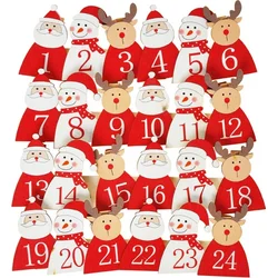 MFP Pin drevený adventný kalendár CJ-10176E