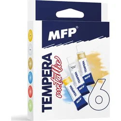 MFP Temperové barvy set 6ks 12ml METAL