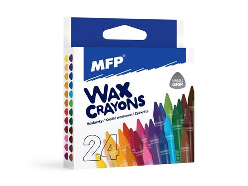 MFP Voskovky 24 ks barev - trojhranné